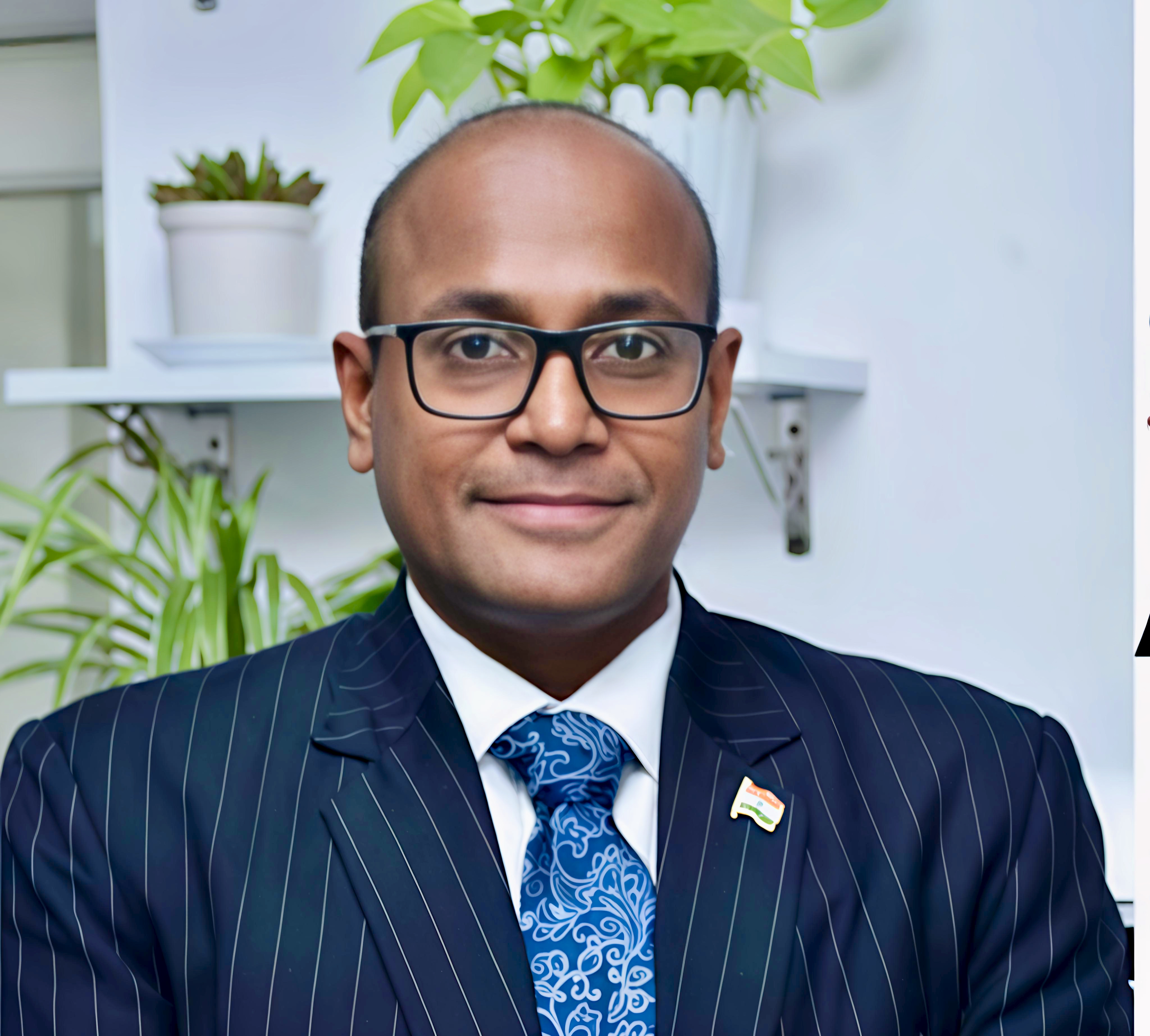 Portrait of Dr. B.V.R.C. Purushottam